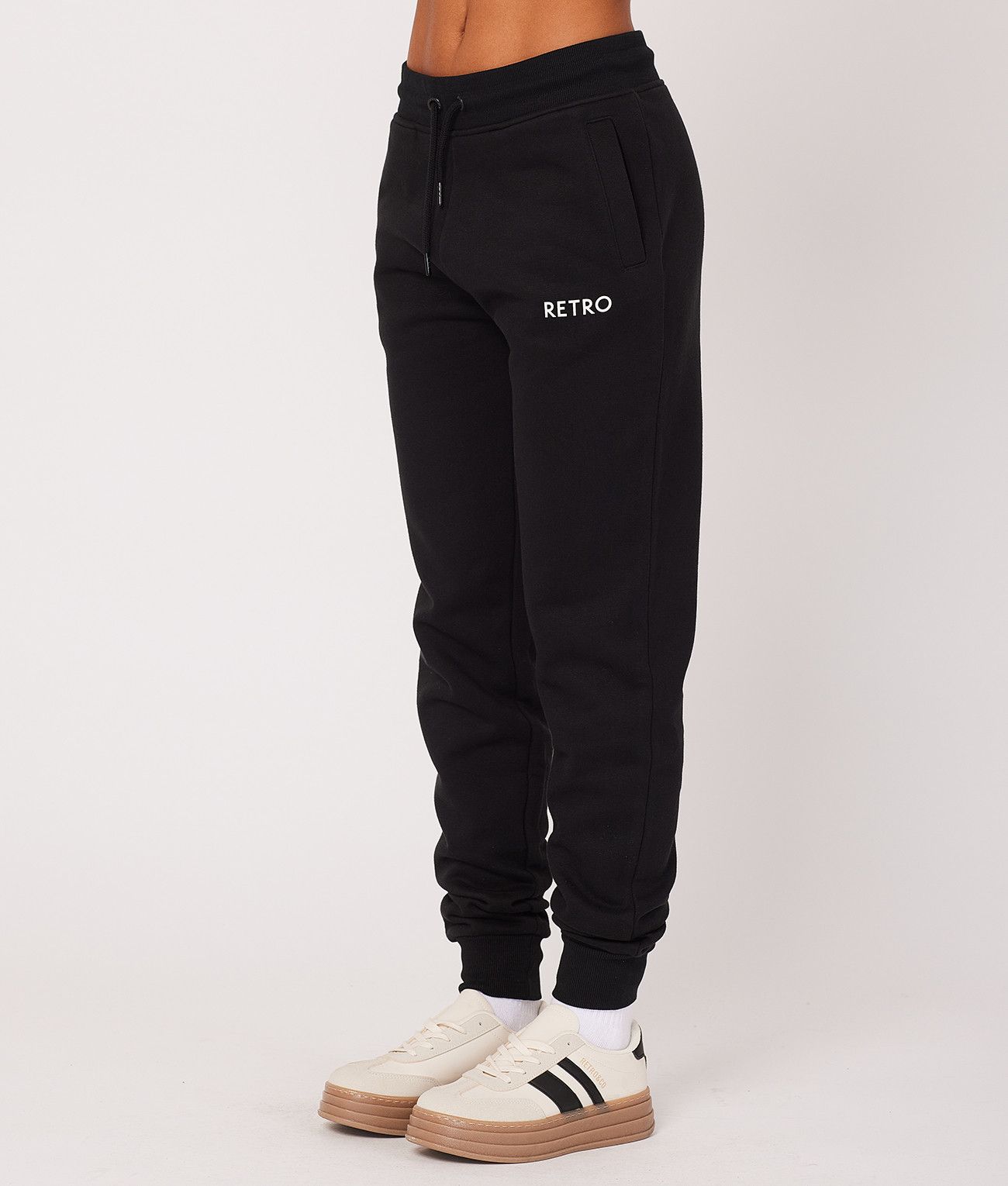 HAILEY JOGGING BOTTOM, BLACK