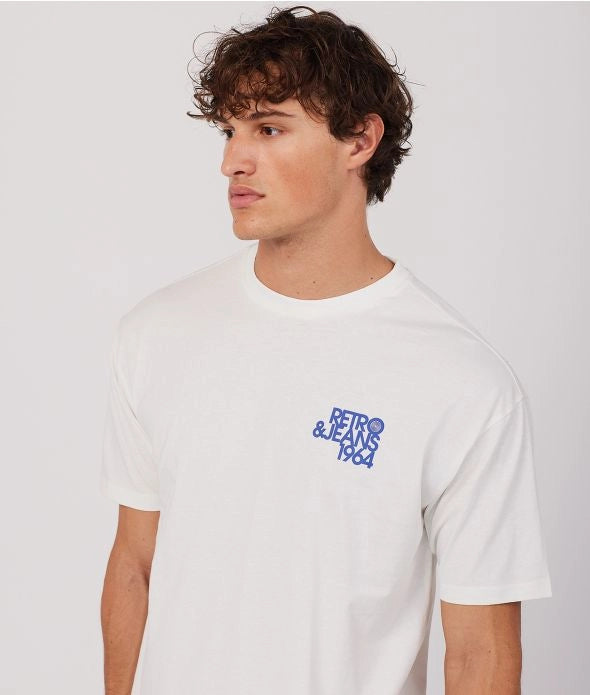 LUCAS T-SHIRT, OFFWHITE