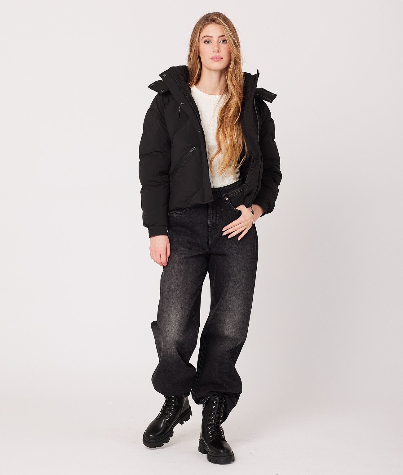 MILAGROS JACKET, BLACK