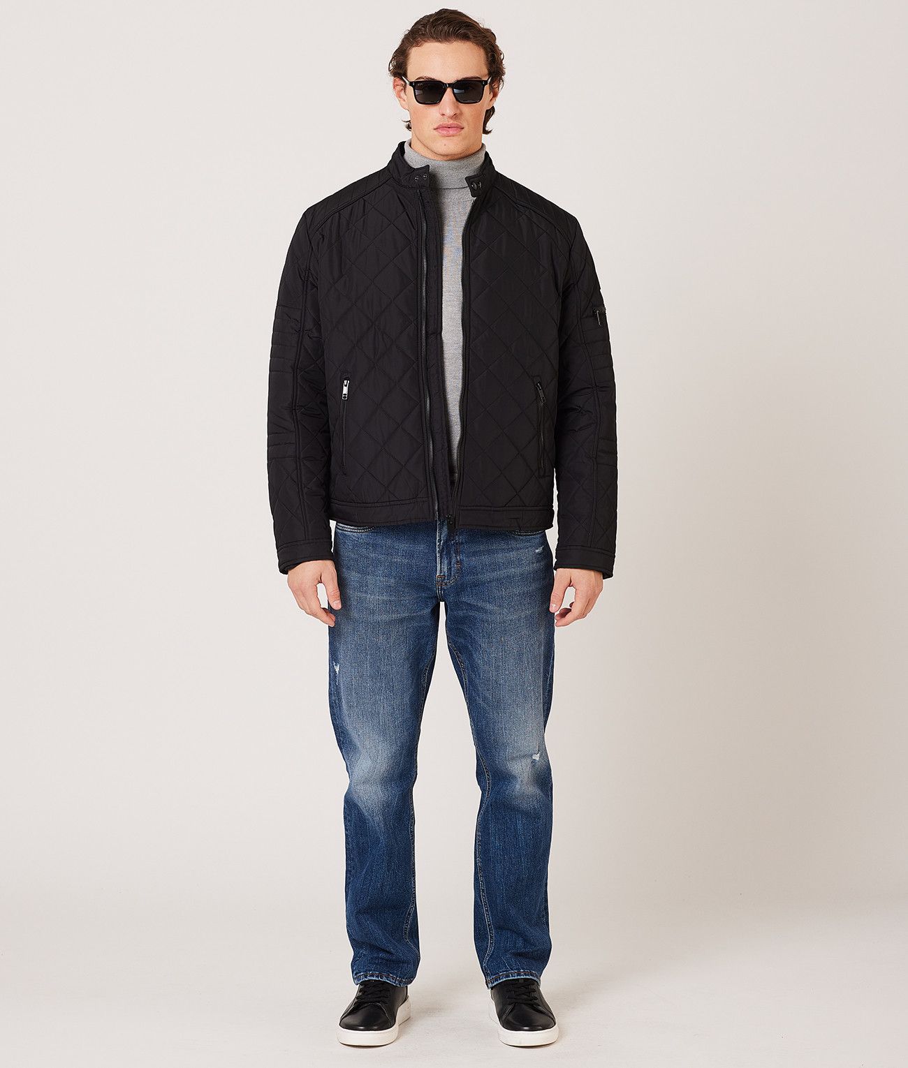 TOBERT JACKET, BLACK