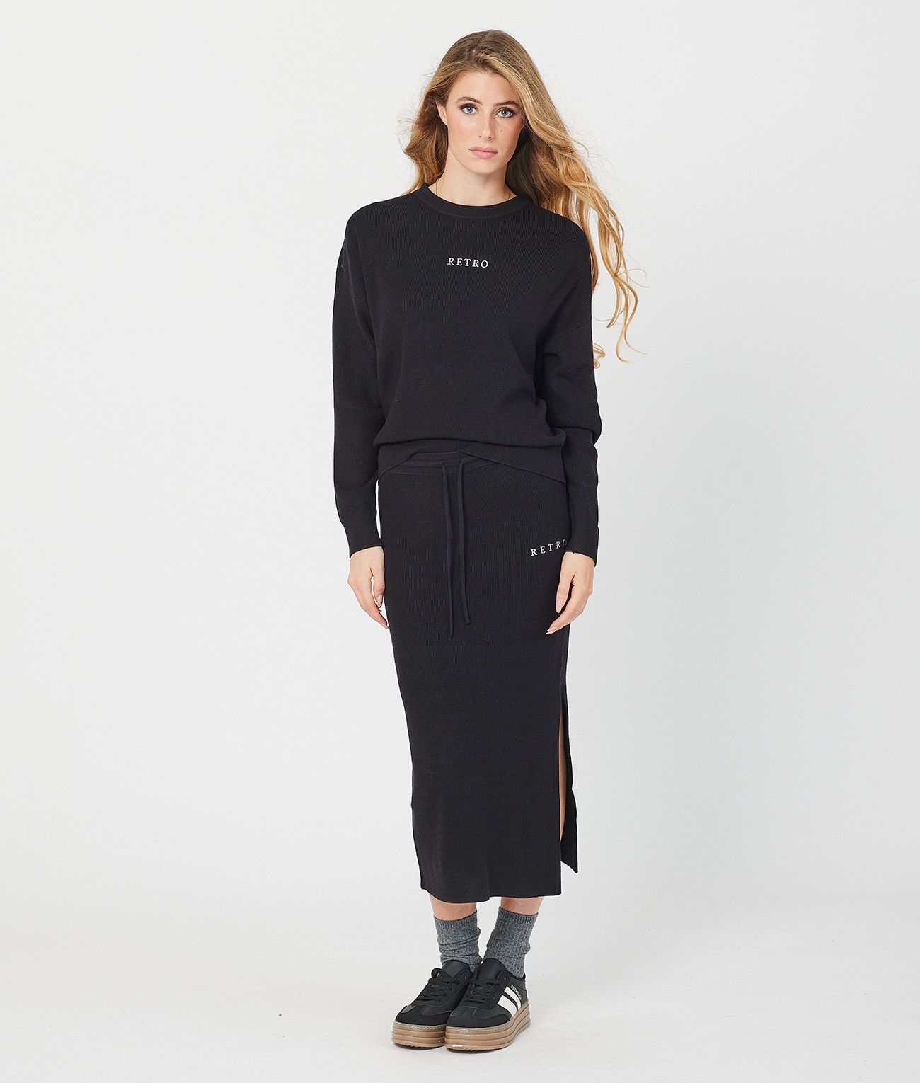 DIANA SKIRT, BLACK
