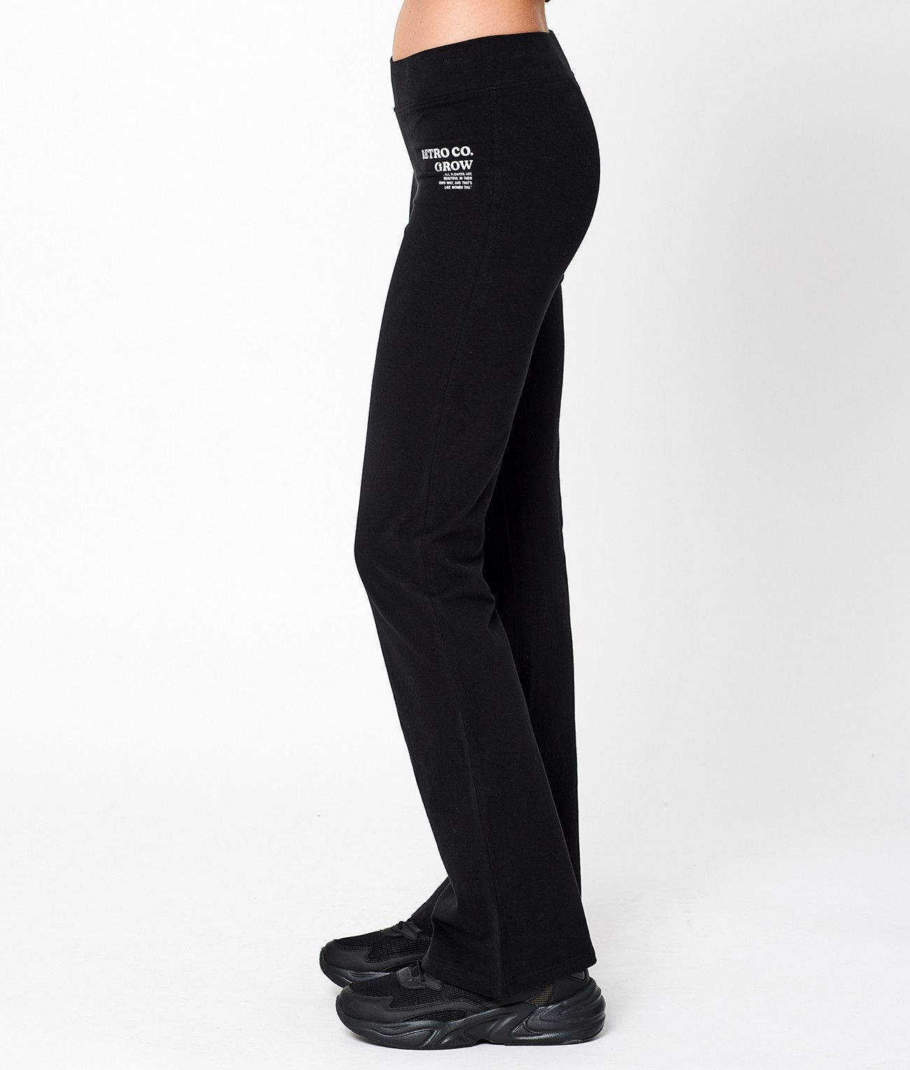 AVERY NŐI LEGGINGS, FEKETE