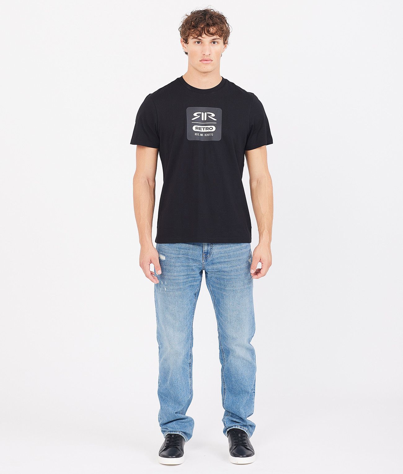 FRANK T-SHIRT, BLACK