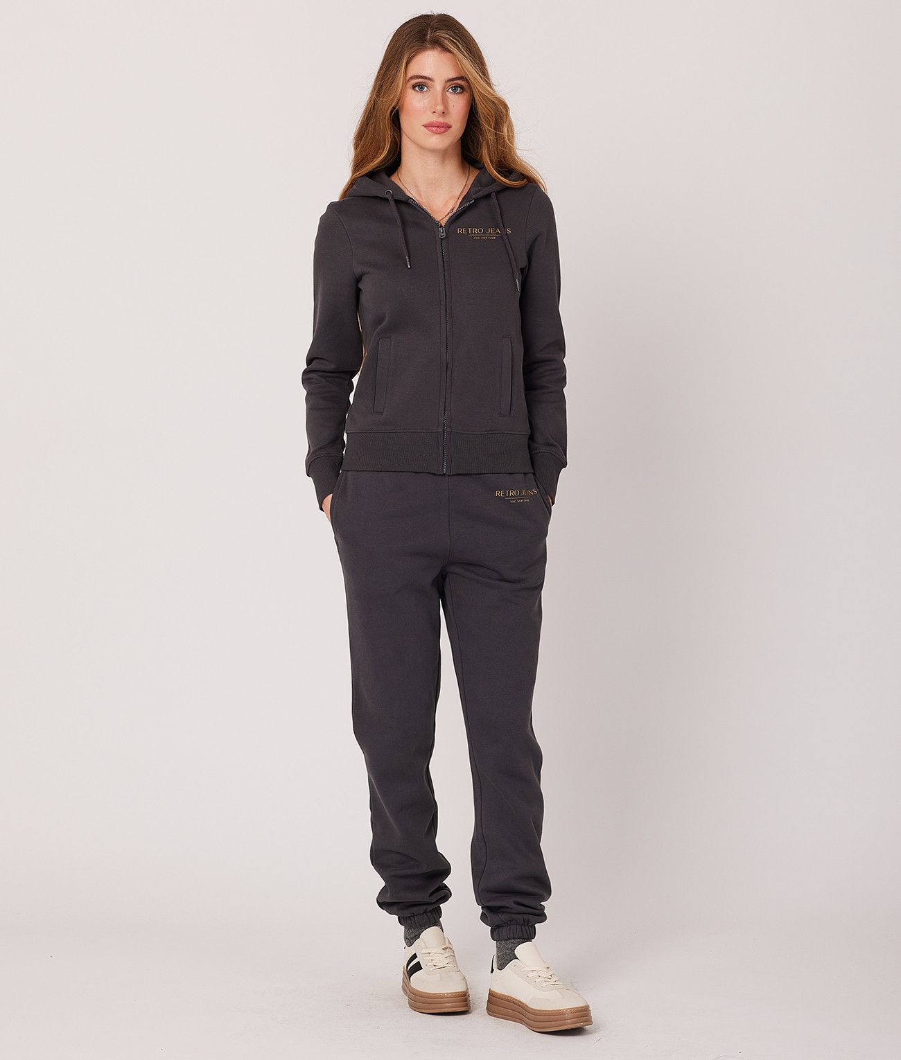 CHRISTINA JOGGING BOTTOM, ANTHRACITE