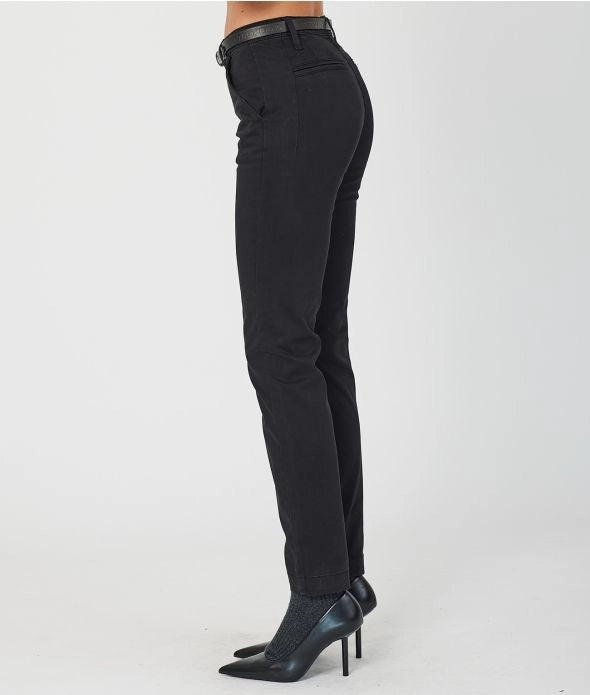 CHLOE PANTS, BLACK