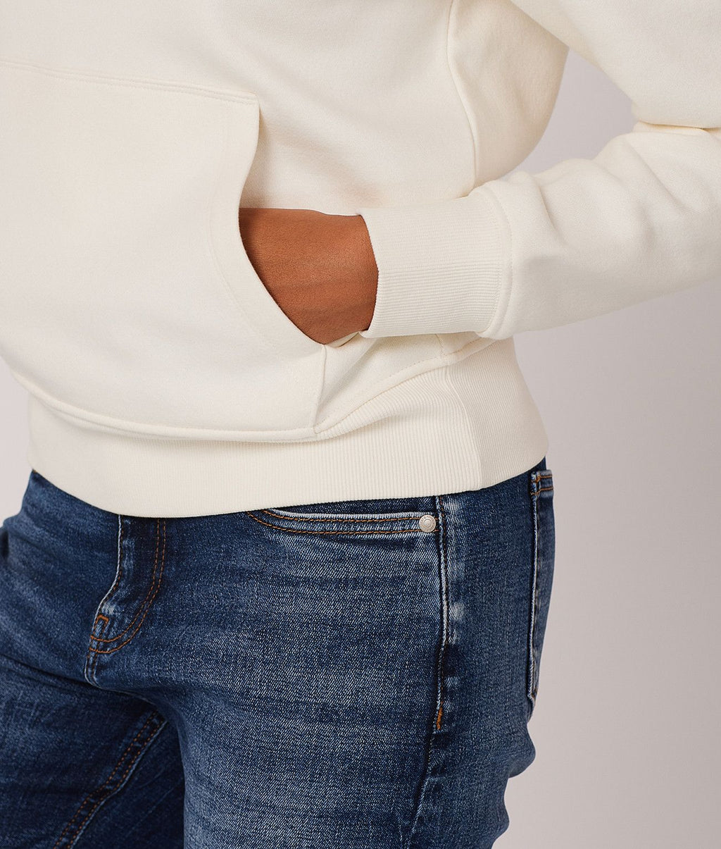 HAILEY HOODIE JOGGING TOP, OFFWHITE