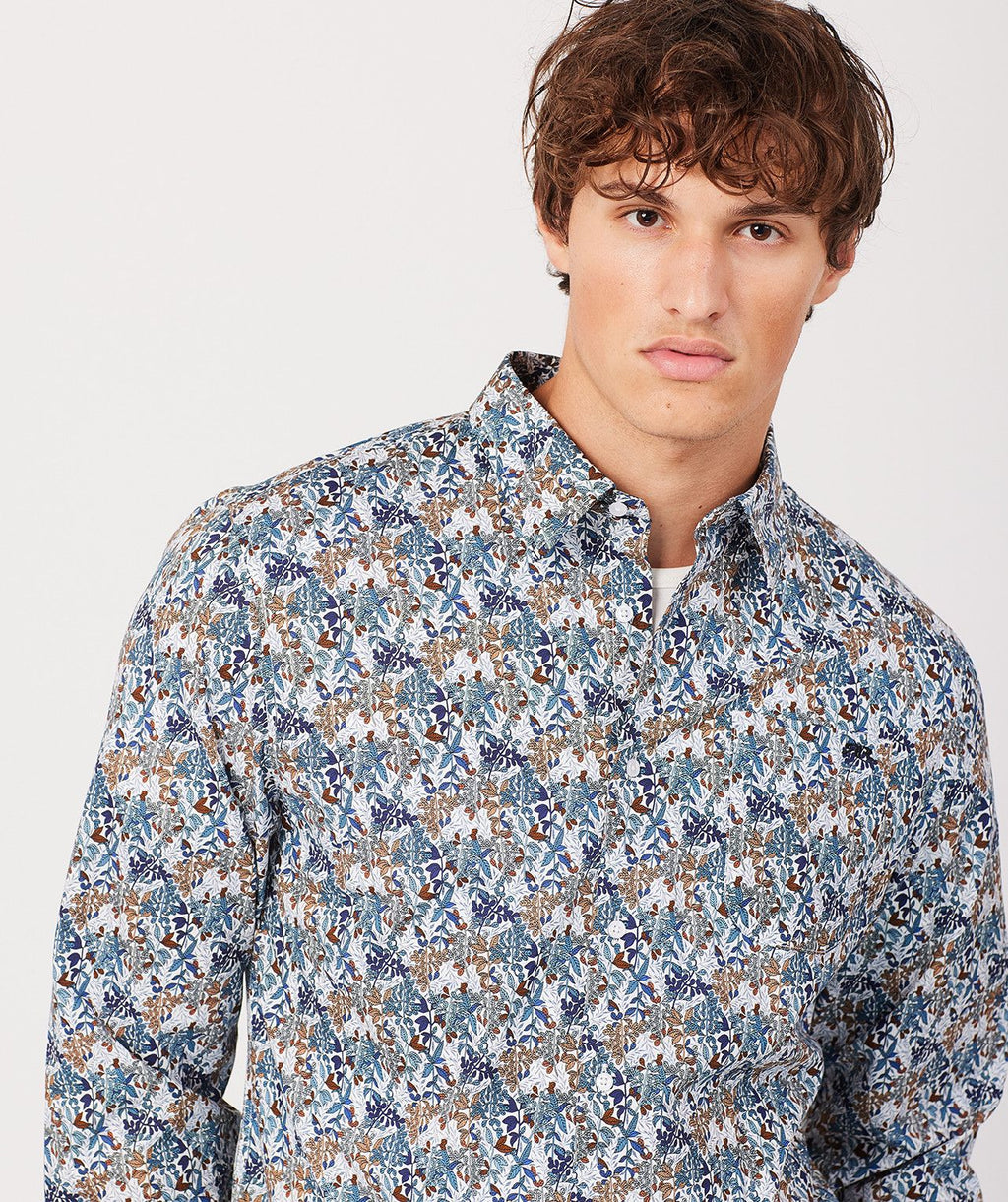 RYDER SHIRT, FLOWERS