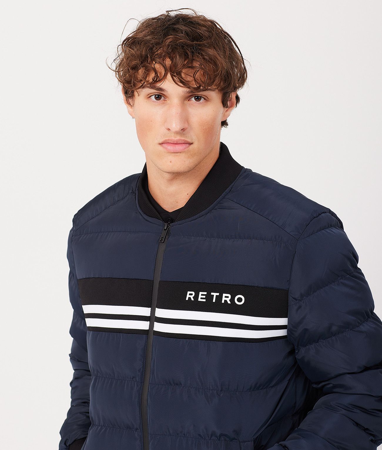 WILL JACKET, BLUE BLACK