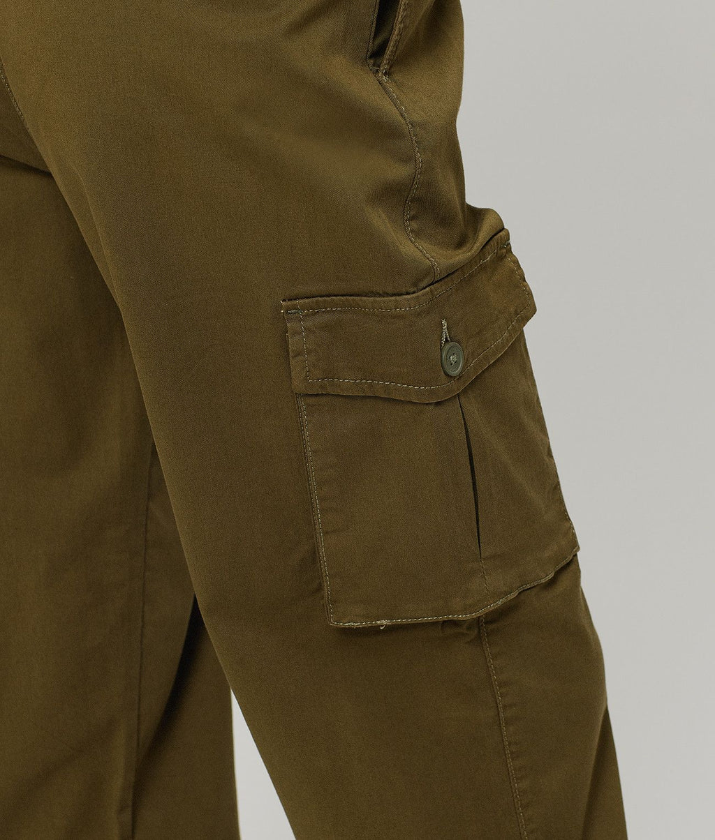 LAUREL CARGO NŐI NADRÁG, KHAKI