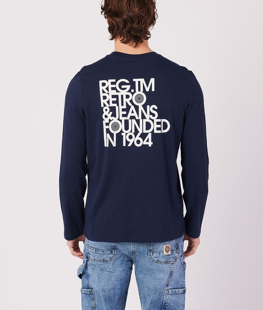LUCAS L.S.TOP, DARK BLUE