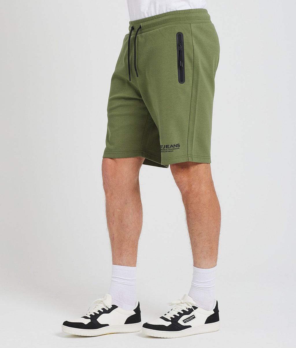 REMO FÉRFI RÖVID MELEGÍTŐNADRÁG, KHAKI