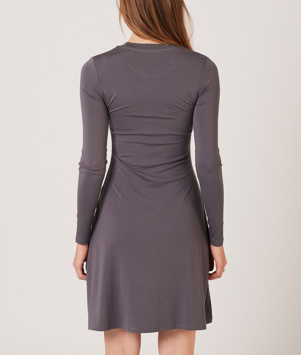 FRANCHESKA MINI DRESS, GREY