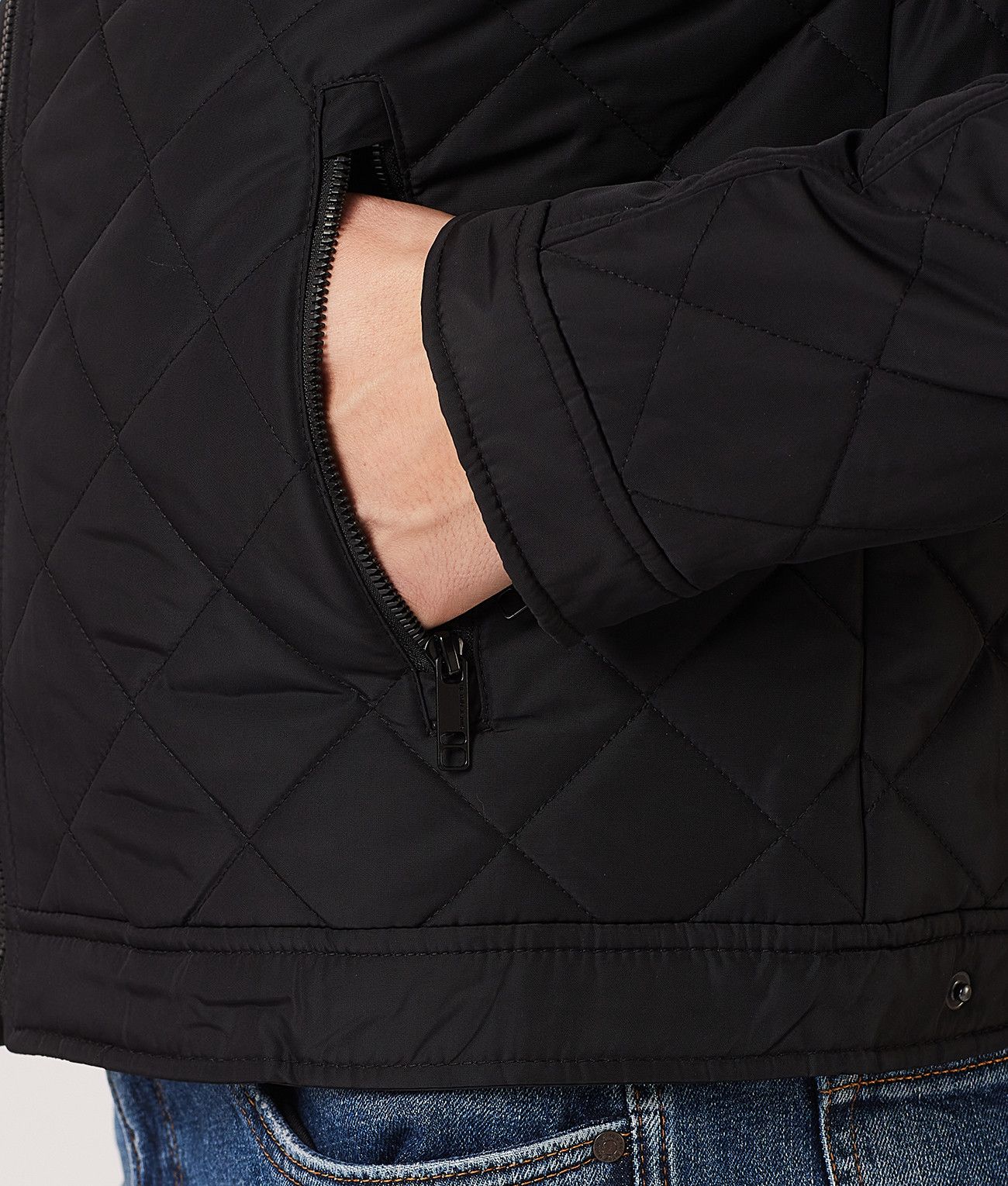 TOBERT JACKET, BLACK
