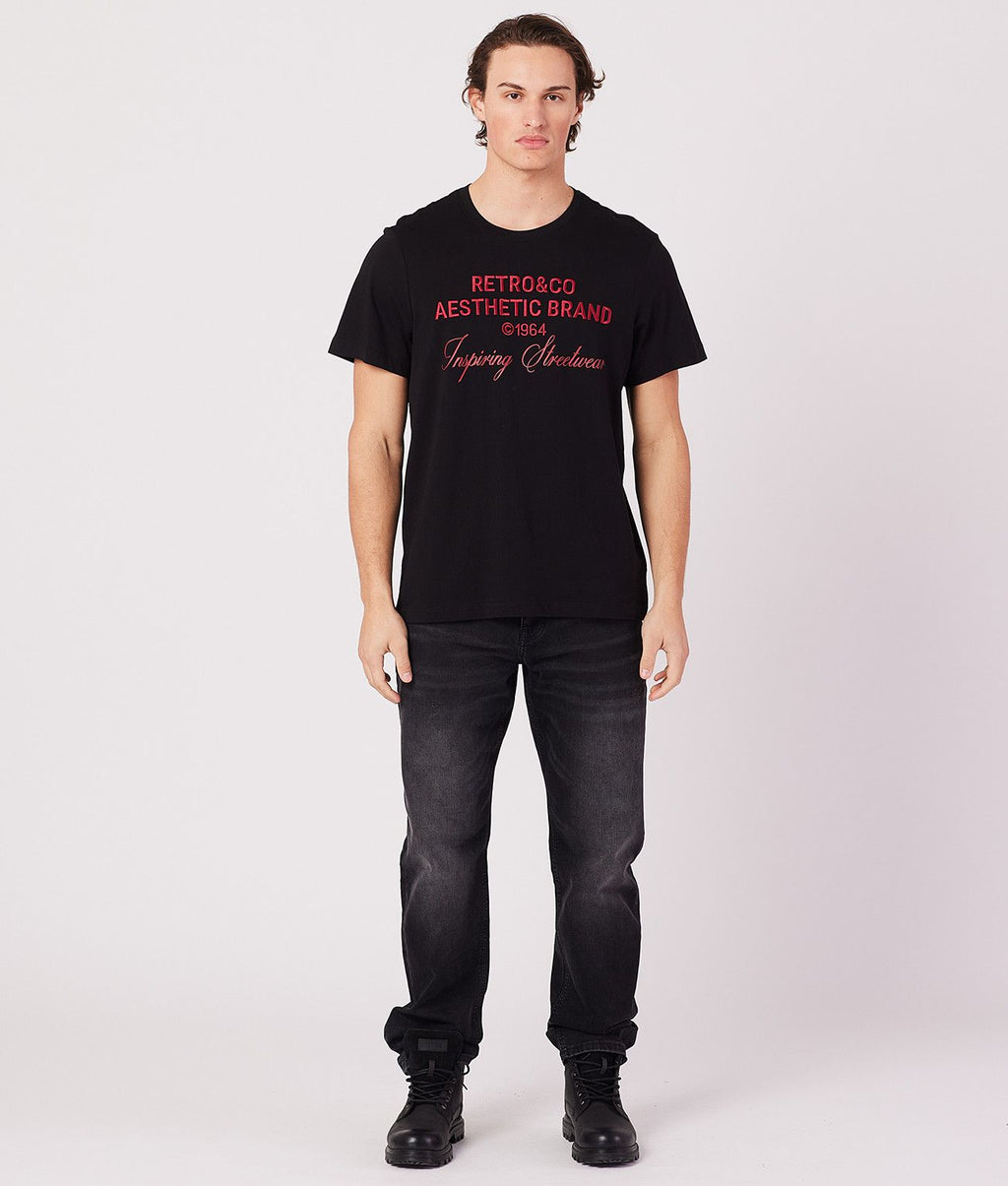 RAYMUS T-SHIRT, BLACK
