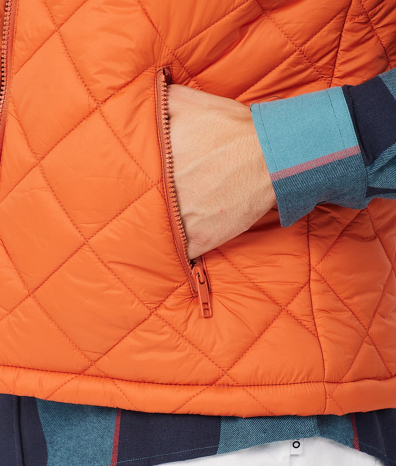 AARON VEST, ORANGE