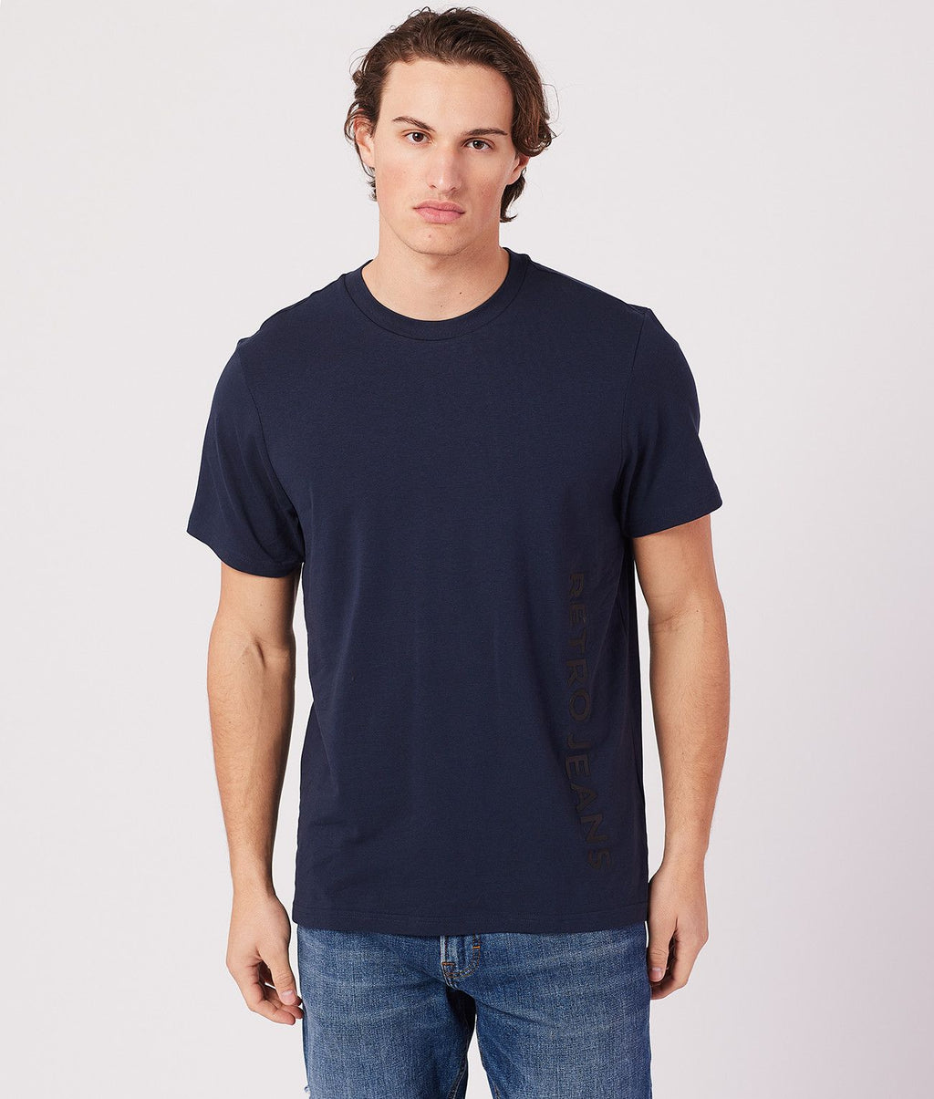 RUFUS T-SHIRT, DARK BLUE