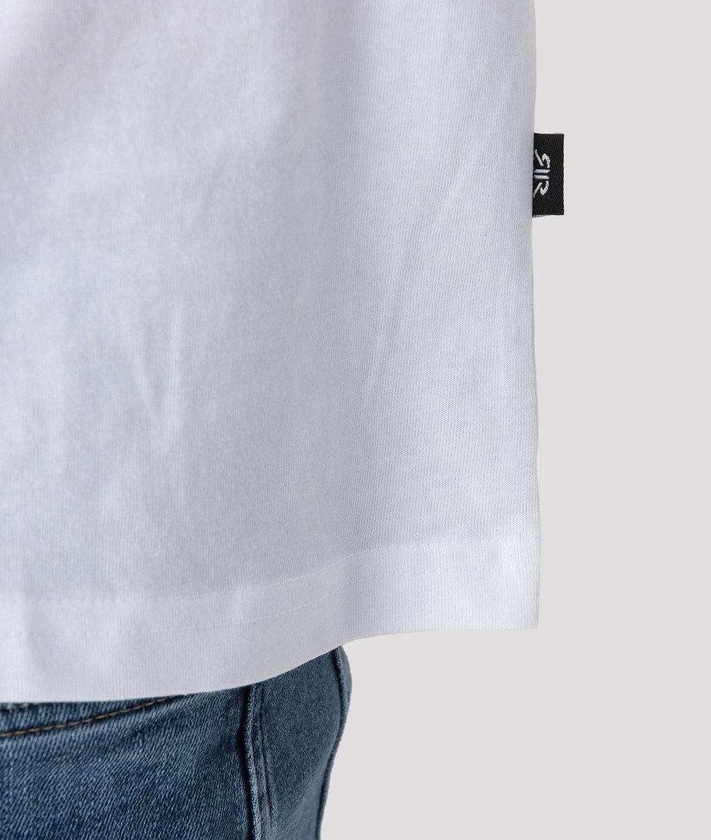 ENOS 21 LONG SLEEVE FÉRFI HOSSZÚUJJÚ PÓLÓ, FEHÉR