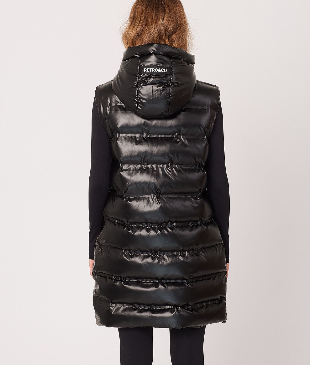DIANA VEST, BLACK