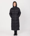 HAILEY LONG JACKET, BLACK