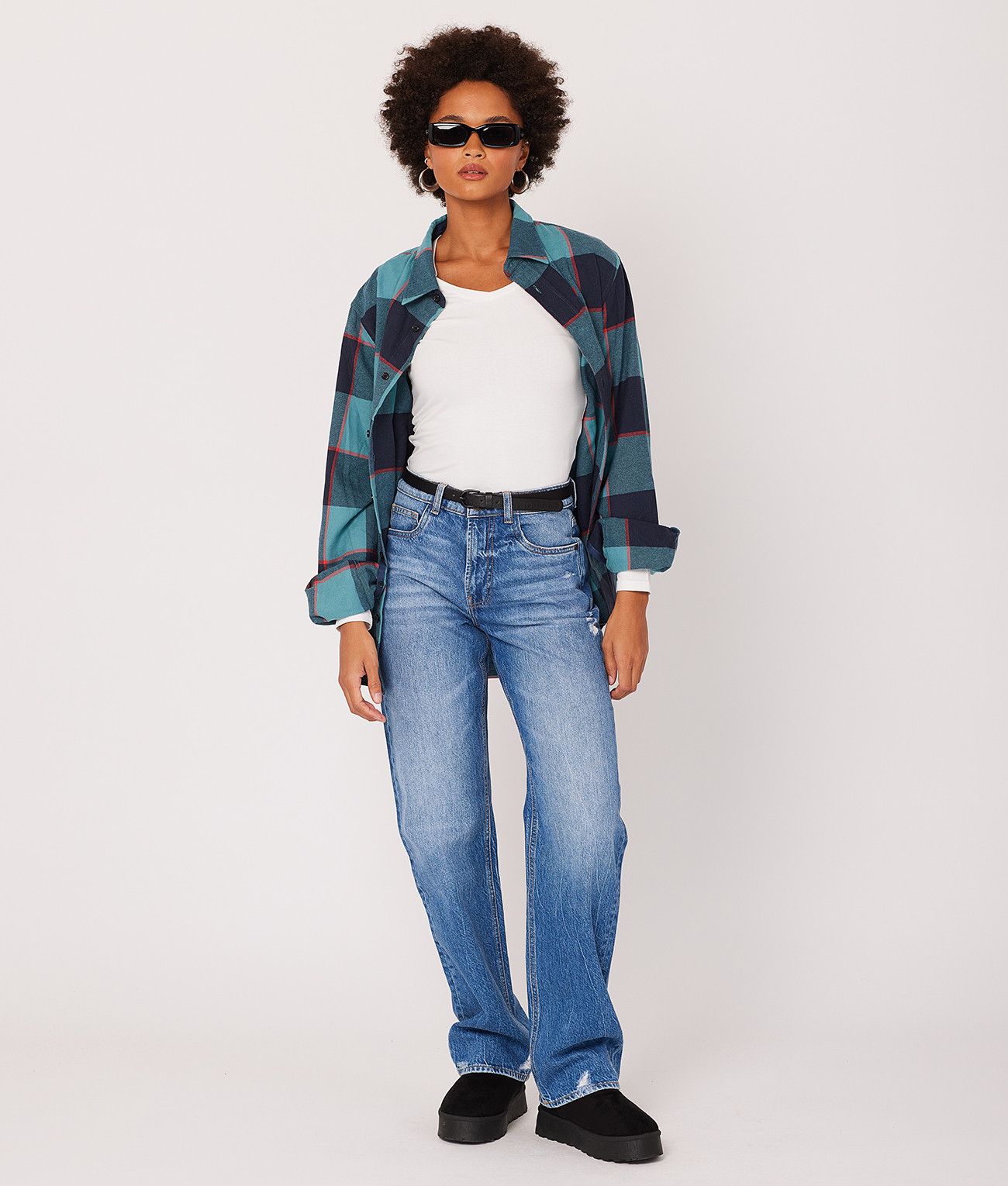 HAILEY L.S.TOP, OFFWHITE