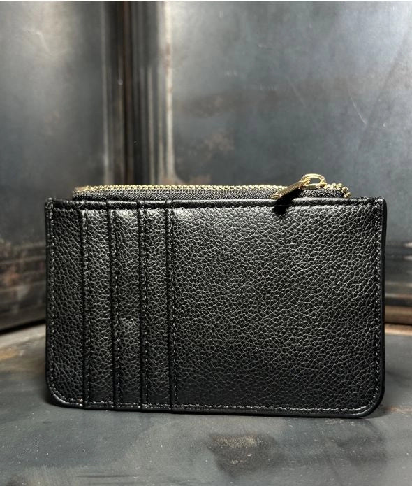 HAILEY CARD WALLET WALLET, BLACK