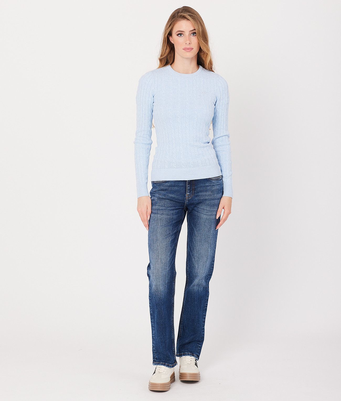 ROSALIE SWEATER, LIGHT BLUE