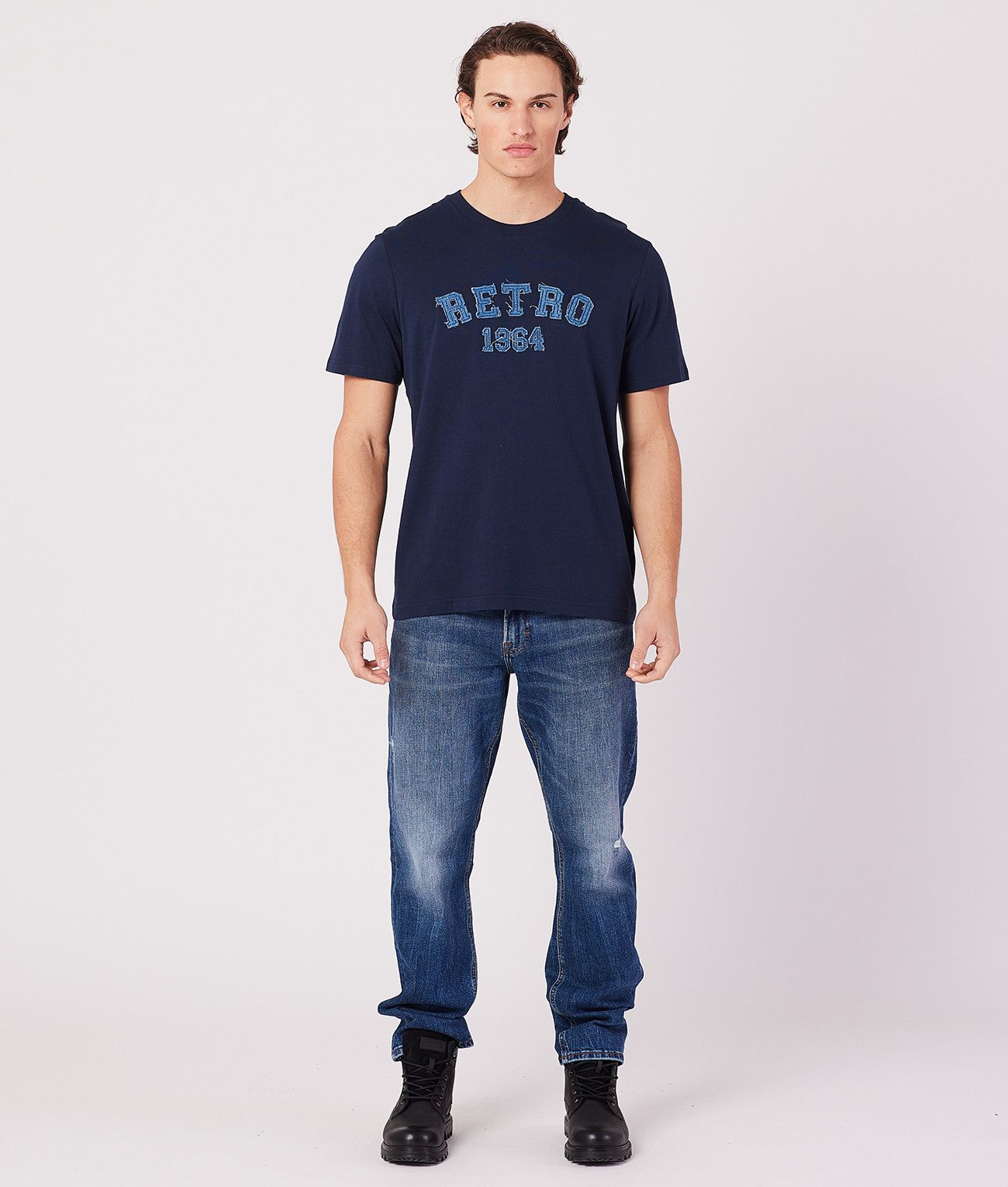 CHUCK T-SHIRT, DARK BLUE