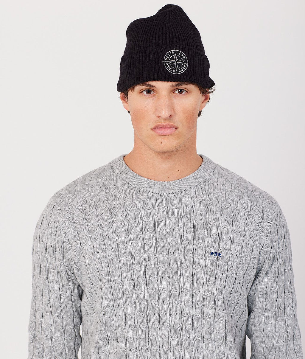 RAFAEL SWEATER, GREY MELANGE