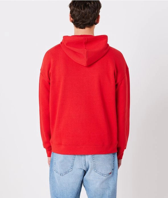 CHUCK HOODIE JOGGING TOP, RED
