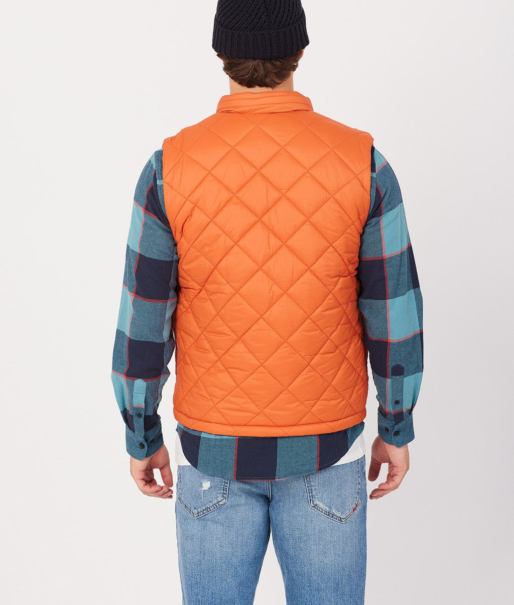 AARON VEST, ORANGE