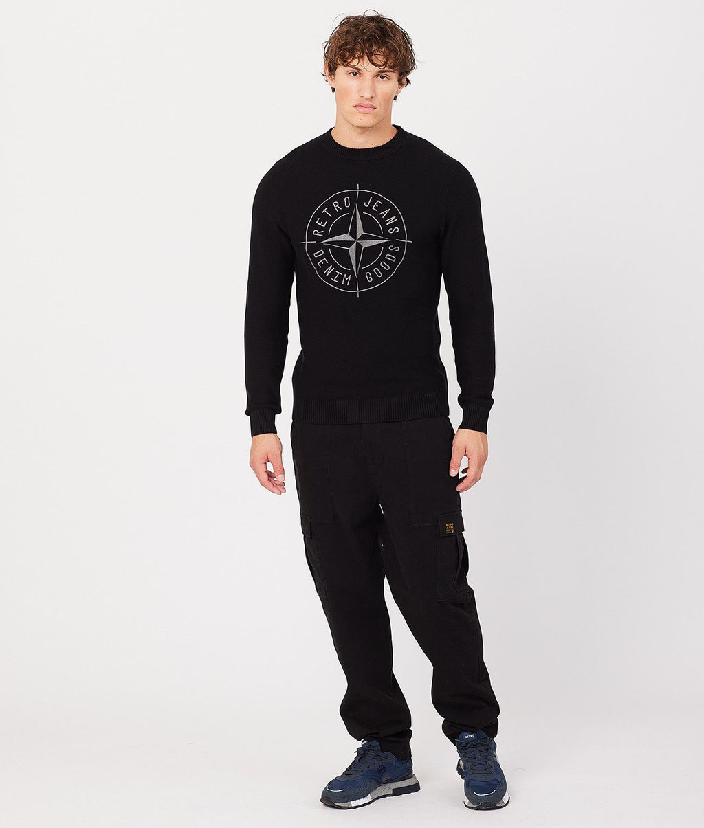 DENNIS SWEATER, BLACK