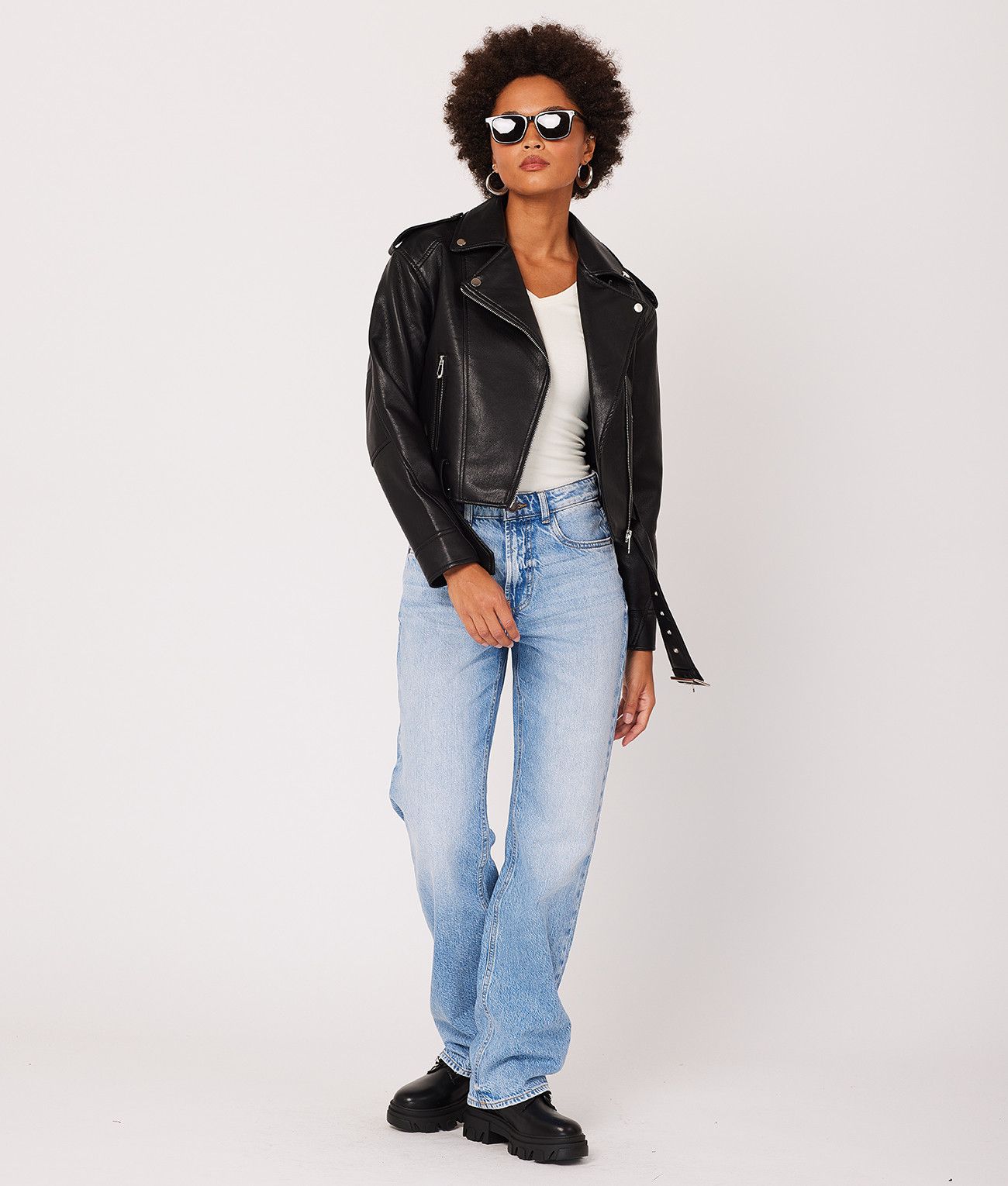 LINDZY JACKET, BLACK