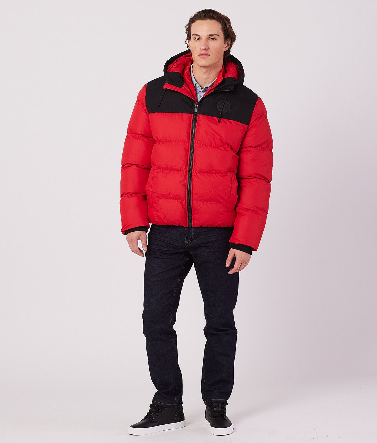 DENNIS B JACKET, RED