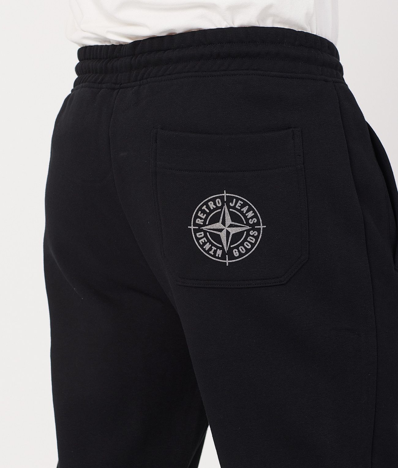 DENNIS JOGGING BOTTOM, BLACK