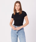KYRA T-SHIRT, BLACK