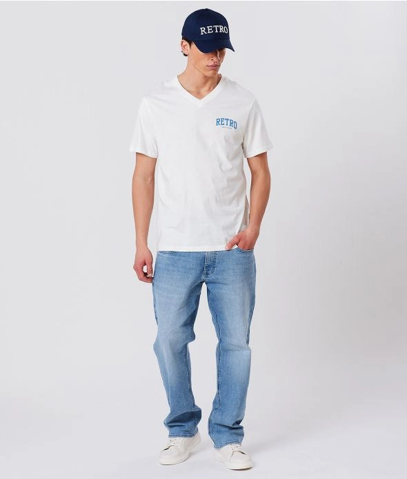 LOGAN V-NYAKÚ PÓLÓ, OFFWHITE