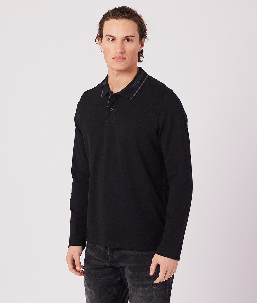 DEPA LONG POLO, BLACK
