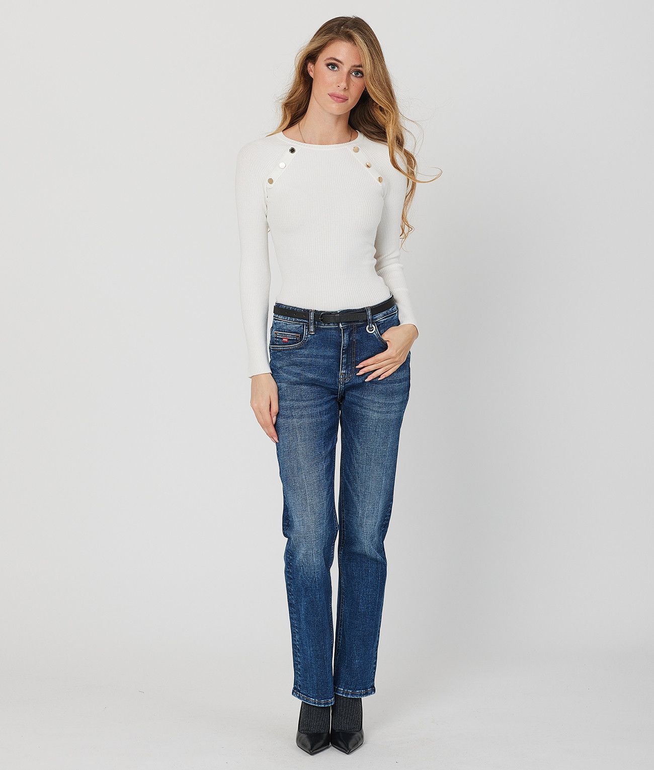 KISSA SWEATER, OFFWHITE