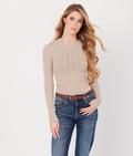 ROSALIE SWEATER, BEIGE