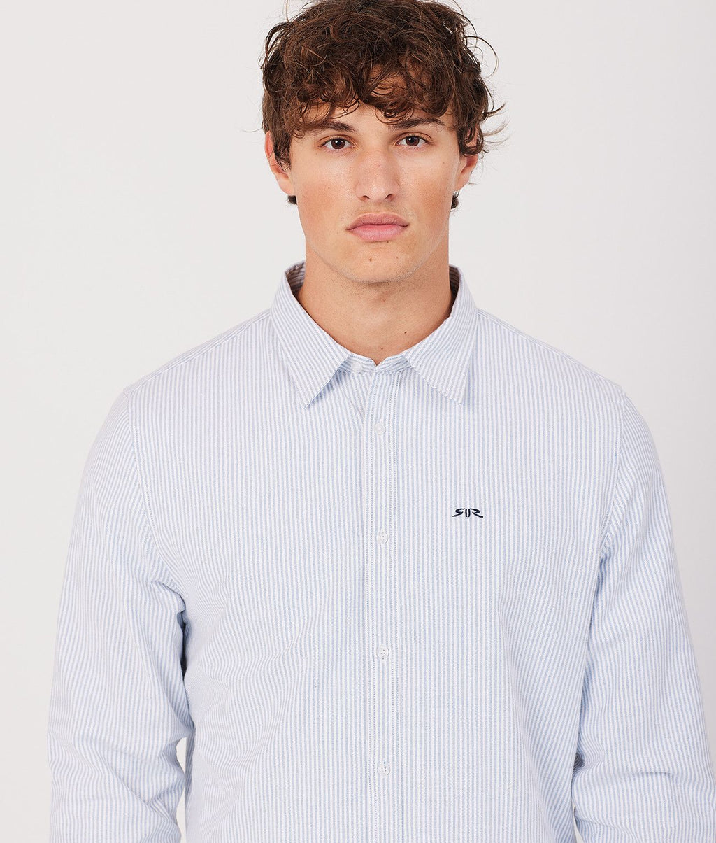 STEVE SHIRT, BLUE STRIPED