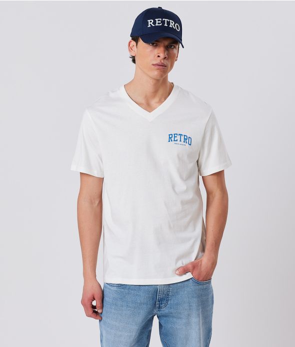 LOGAN V-NYAKÚ PÓLÓ, OFFWHITE
