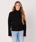 YAZLIN SWEATER, BLACK