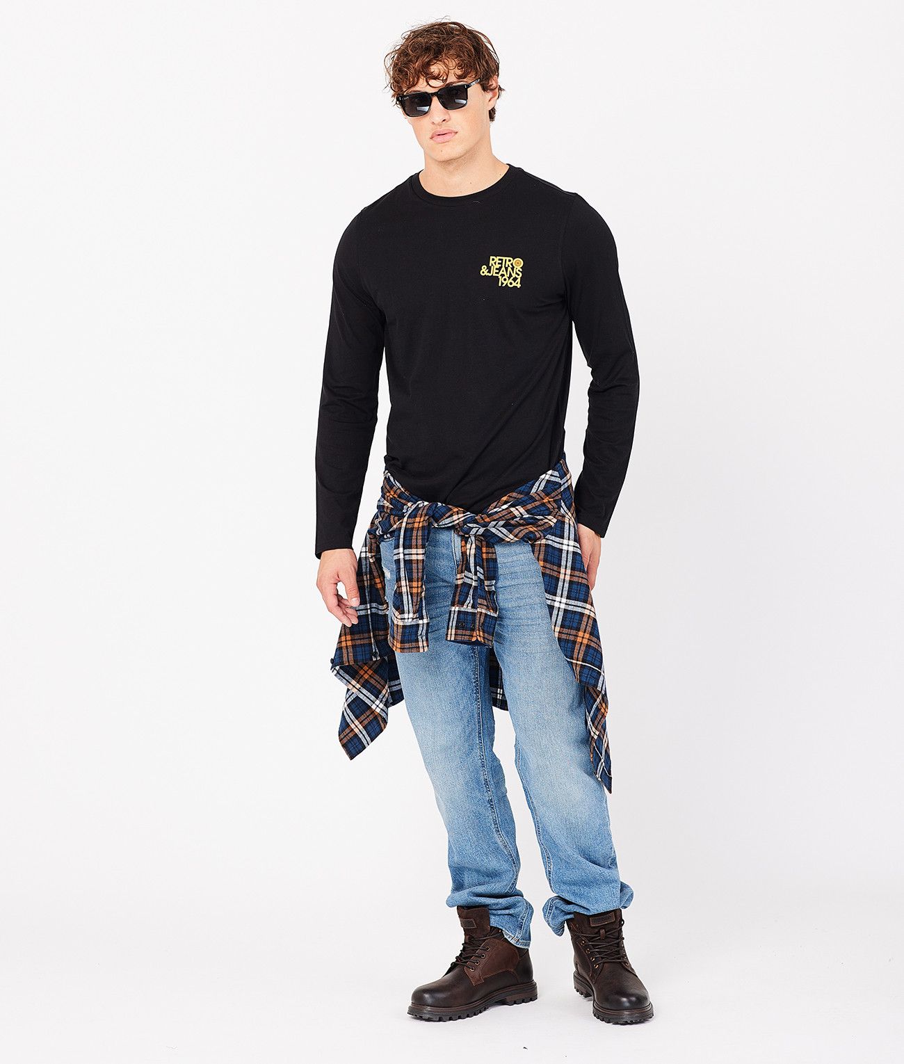 LUCAS L.S.TOP, BLACK