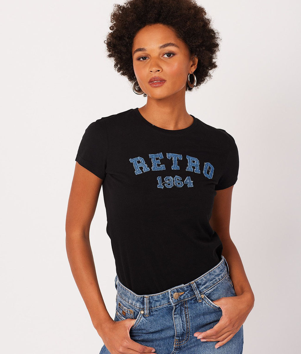 DITA T-SHIRT, BLACK