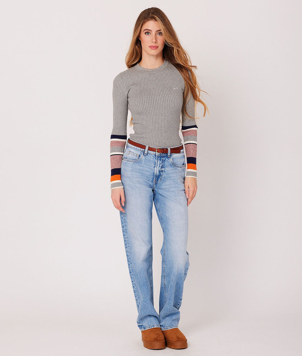 BRI SWEATER, GREY