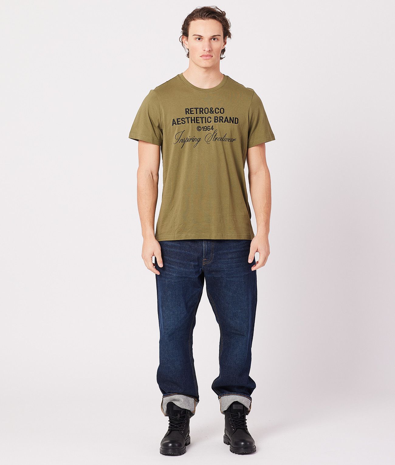 RAYMUS T-SHIRT, KHAKI