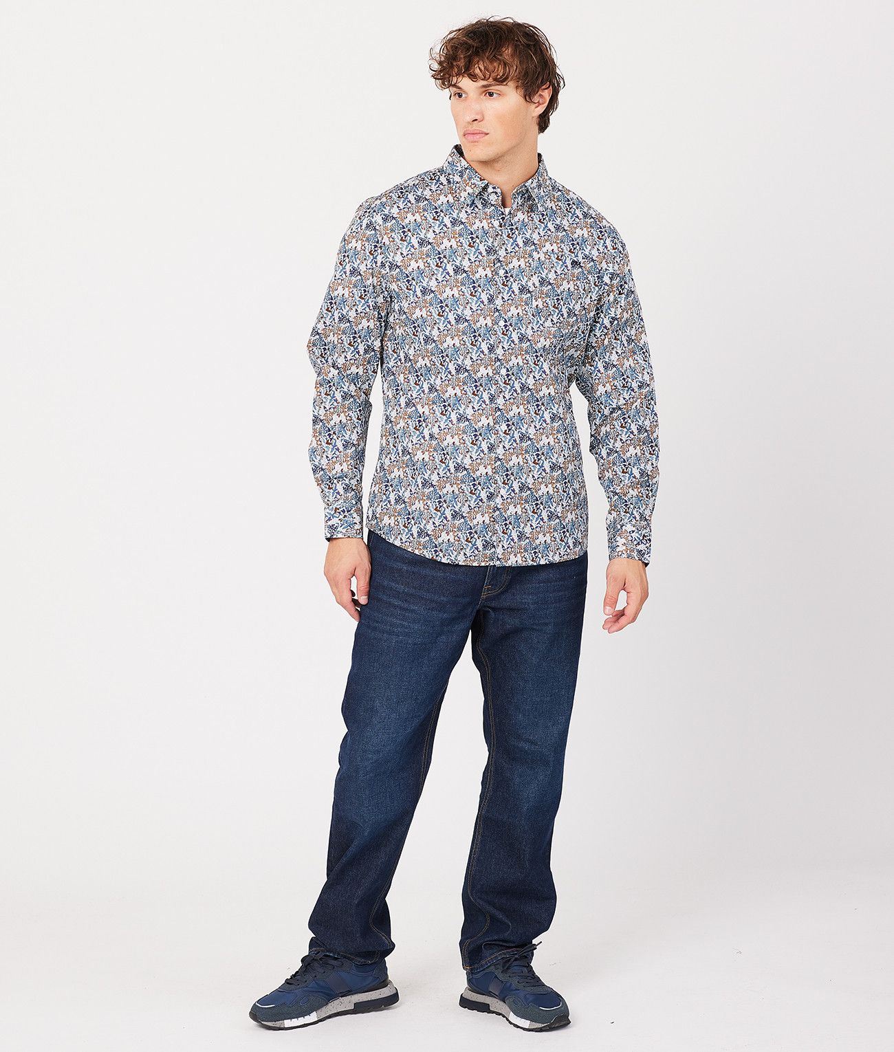 RYDER SHIRT, FLOWERS