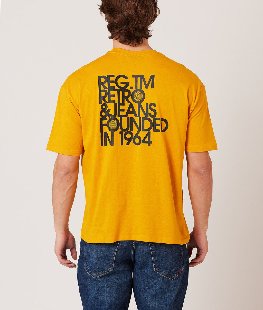 LUCAS T-SHIRT, YELLOW