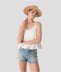 POSITANO TOP FASHION TOP, WHITE