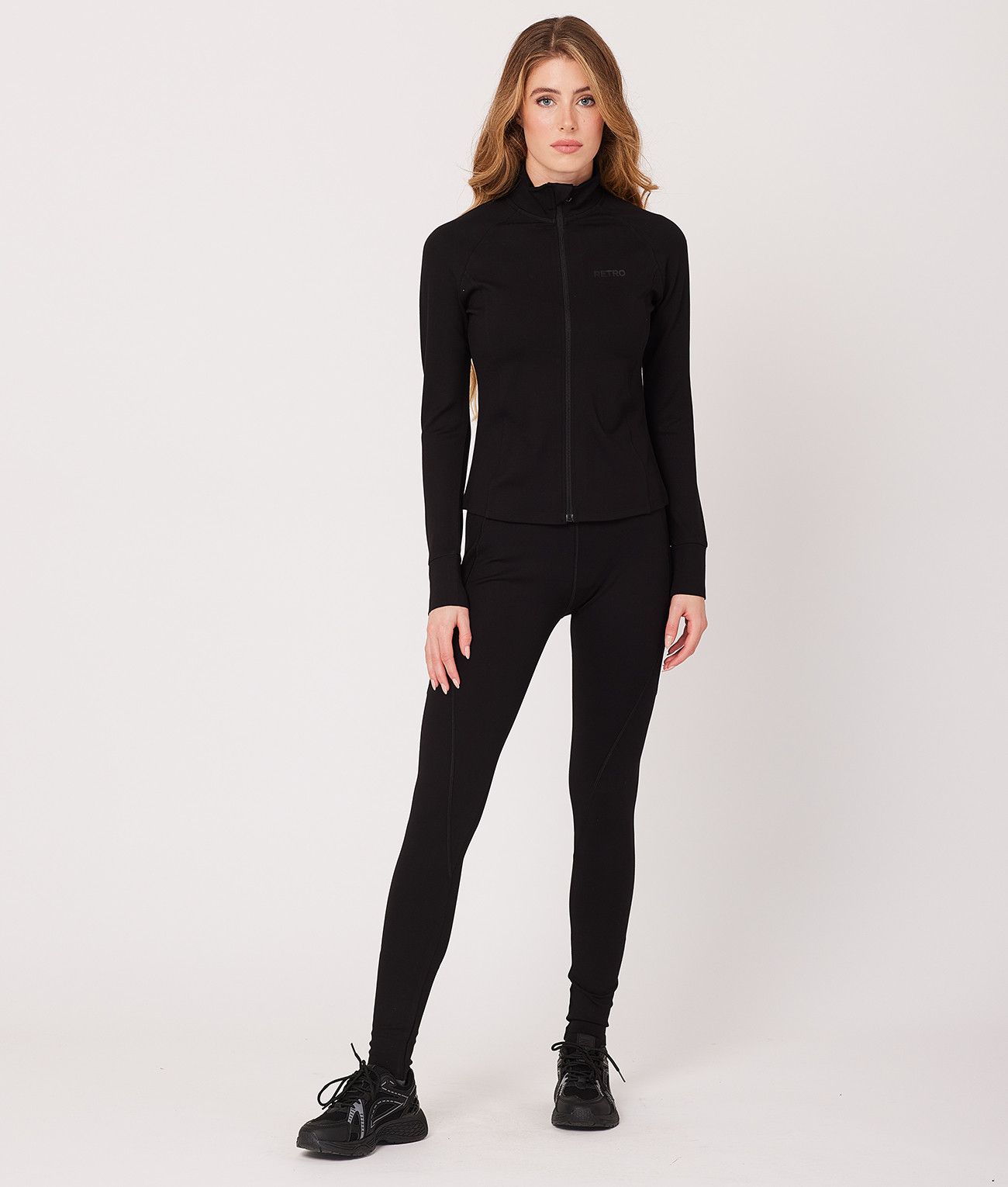 SWAN NŐI LEGGINGS, FEKETE